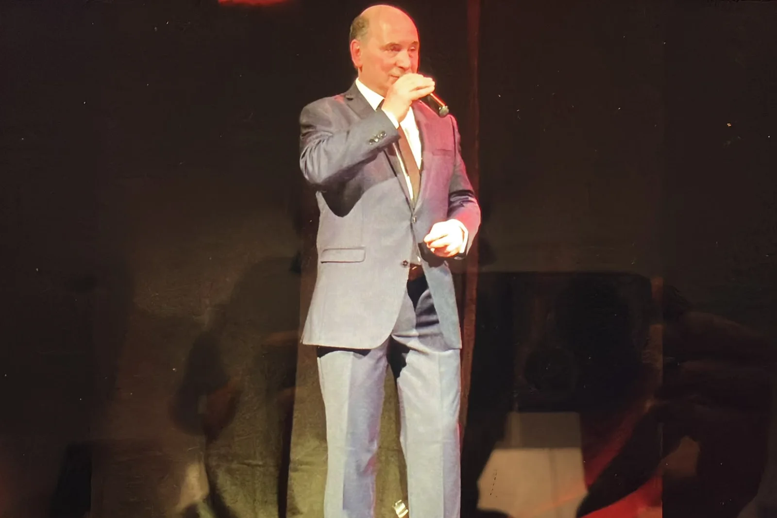 Sfeerfoto van De Italiaanse Zanger